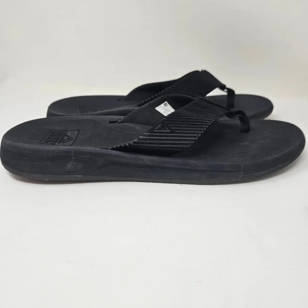 Reef Men's shoes Flip-Flop sz 10 Black SM